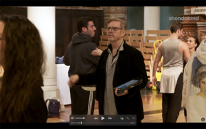 Bridgerton ballroom scene still