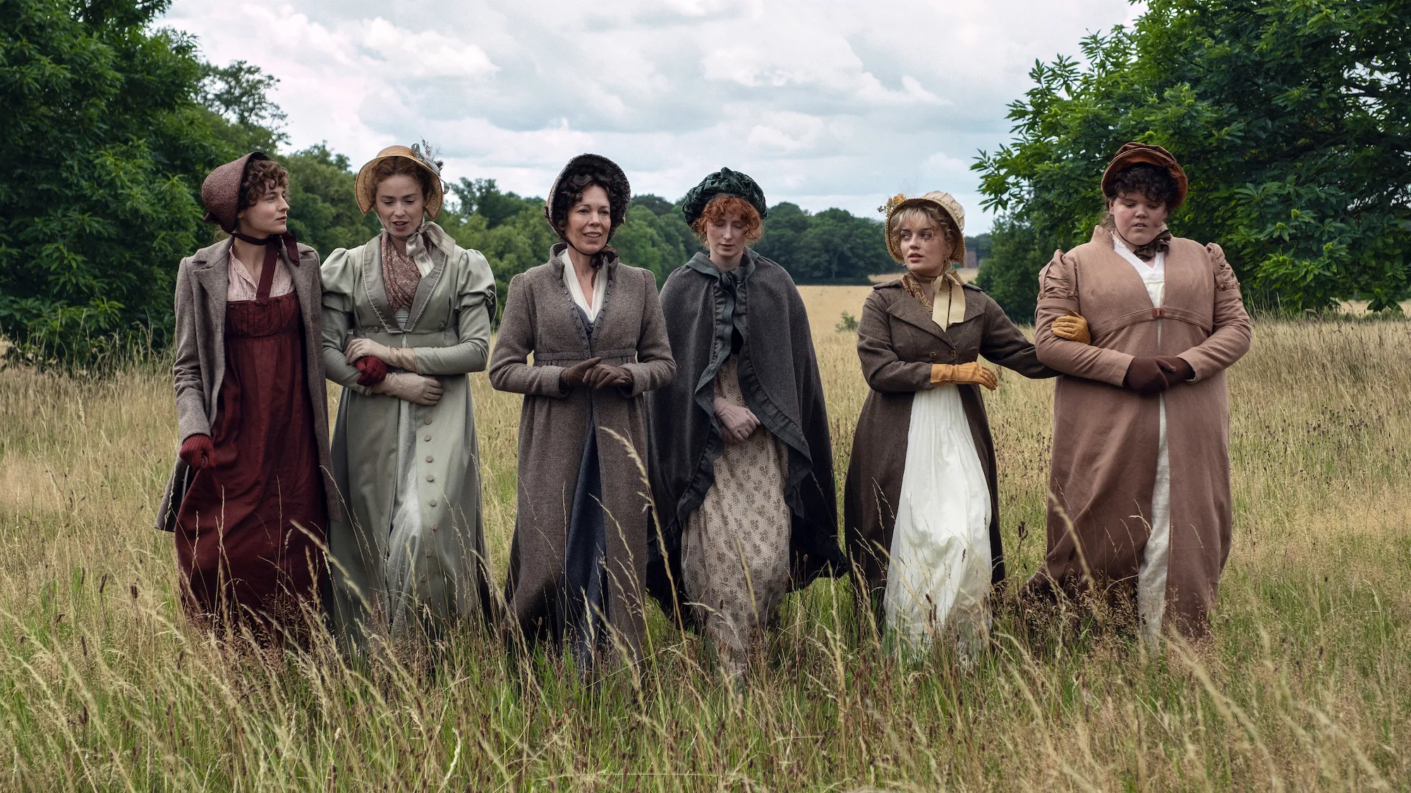 Pride and Prejudice (Netflix) — the Bennet sisters